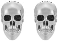 Diesel Orecchini da uomo in acciaio inox color argento, DX1580040, Taglia unica, Acciaio inossidabile, Nessuna pietra preziosa, Tono argento e nero