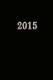 2015: Kalender/Terminplaner: 1 Woche auf 2 Seiten, Format ca. A5, Cover schwarz by Edition Ananda