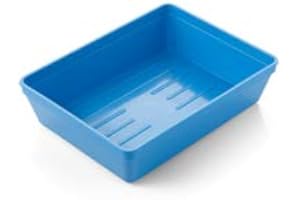 Warwick Sasco Ltd IT2015 Instrument Tray Solid Ribbed Base 200x150x51mm