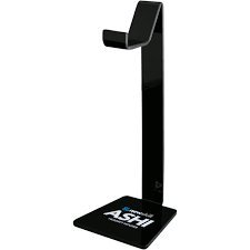 Newskill Ashi - Soporte Fabricado en Metacrilato Auriculares,(Estructura compacta, Gran compatibilidad) Color Negro