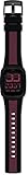 Swatch Unisex Erwachsene Digital Quarz Uhr mit Silikon Armband SURB102D