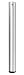 Produktbild BMB Stahl Tischbeine im 4er-Set Ø 80mm Länge 710mm, Farbe:Edelstahl-Effekt