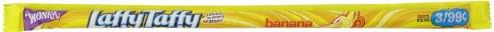 Wonka Laffy Taffy Banana Rope 23 g (Pack of 24)