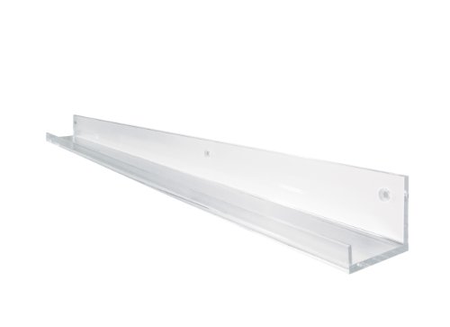 Sigel GA110 Galerieboard / Regalboard / Ablageboard 100 cm, glasklar - auch in 50 cm