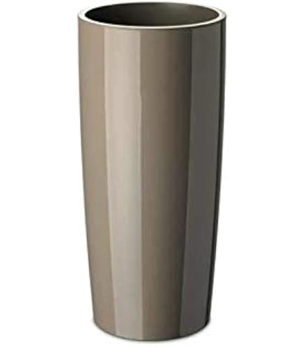 Floralo Pflanztopf Lucca frostsicher, rund, schwarz / granit, 40 xH30 cm :  Amazon.de: Garten