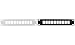 Produktbild LogiLink Professional ACT108 Keystone Patch Panel schwarz