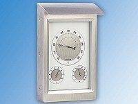 infactory Außenwetterstation mit Hygro- und Barometeranzeige - 4