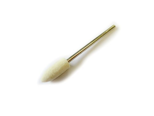 Moleroda - Packung Mit 10 Filz Kegel Zum Polieren Auf 2.35mm Spindel - 6x16mm, Keine angabe