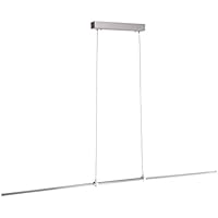 Lámpara colgante LED Paul Neuhaus 11515 – 95 – Lámpara de techo regulable, 25 W, 2700 Lúmenes, en la longitud extensible, regulable