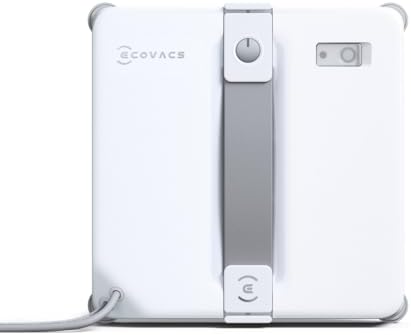 ECOVACS WINBOT Mini 2 Robot Lavavetri, Spazzole Angolari & Spruzzo a Ultrasuoni, Ultra-Sottile per Finestre Strette, Navigazione Intelligente, 6 Modalità App, Sistema di Sicurezza a 10 Livelli