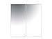 Produktbild trendteam EJ Spiegelschrank Badschrank | Weiß | 65 x 70 cm