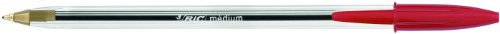 BIC 8308611 Kugelschreiber Cristal Medium 4-er Packung, rot - 2