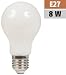 Produktbild LED Filament Glühlampe McShine ''Filed'', E27, 7,2W, 720 lm, warmweiß, matt