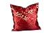Produktbild Kissenbezug | Kissenhülle | Asia | 45 x 45 cm | mit Reißverschluss | Weinrot