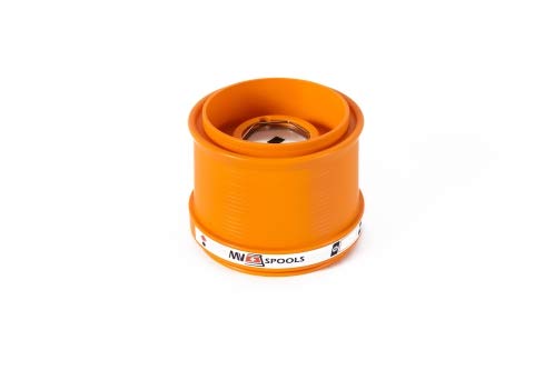 Mv Spools Bobinas y Accesorios compatibles con Carrete Shimano Ultegra 3500 xsc Competition (Naranja, 0.18/300m-0.20/250m-0.23/200m)
