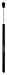 La Rosa Eyeshadow Brush, Black