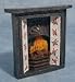 Price comparison product image 1:12 Scale Dolls House Miniatures Fireplace and Fire DF610