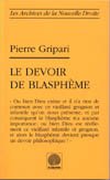 Le  devoir de Blasphème