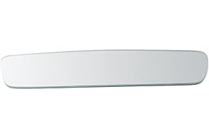 CANJPTON Cristal retrovisor interior de repuesto para Volvo V40, V40XC, V40CC 2013-2019 (sin espejos retrovisores automáticos). Número de referencia OE: 31468057