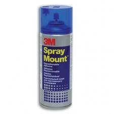 3MSpraymount Repositionable Spray Adhesive. Packed 12