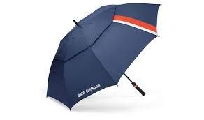 Preisvergleich Produktbild BMW Neu Original Golfsport Collection Funktions Marine Golf Schirm 80232446379