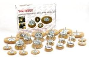 All4Car WT-1324 Drahtbürstensatz Messing 24X