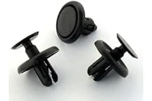 VEHICLE CLIPS Auto Trim Clips 90467-07201 Wheel Arch Inner Lining, Splashguard and Engine Tray Trim Clips 50 Pieces