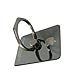 AMAZING DEAL Apple Ring Stand Holder 360 Degree Rotating Metal Black RS.299.00