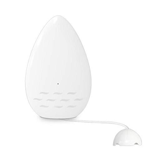 Preisvergleich Produktbild Ingeniously Wasserlecksensor KR-WD51 Schnurloses Telefon Mit Wasserstandsalarm Verbunden Leckdetektor Doppelter Lecksensor Weiß Batteriebetrieben Kein Hub Erforderlich (Papierschachtel)