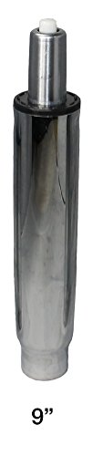 BiMi Heavy Duty cromado de recambio 9 "recto Gas Lift para una silla de oficina