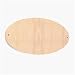Produktbild 10x Türschild aus Holz Dekoschild Wendeschild Nummerschild Türhänger Basteln Bemalen Deko W15