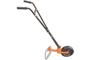 Imbriano Macchine Agricole Zappatrice Sarchiatrice Erpice Manuale con Ruota Comoda Salva Schiena