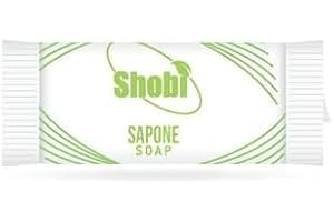 SHOBI Saponette monodose, sapone vegetale monouso saponette profumate perfette per Hotel e B&B (100)