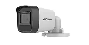 Hikvision 5MP 4-in-1 Turbo HD Analog IR IP67 Rated (Outdoor/Indoor Use) Mini-Bullet Camera DS-2CE16H0T-ITF with 2.8mm Fixed Lens (up to 5MP HD-TVI & AHD/ 4MP CVI)