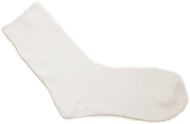 Ballet Socks White Size D UK 12.5-3.5 (Euro 31.5-36.5)