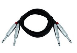 Preisvergleich Produktbild Omnitronic 30210023 Kabel KK-60 2x Klinke mono 6m