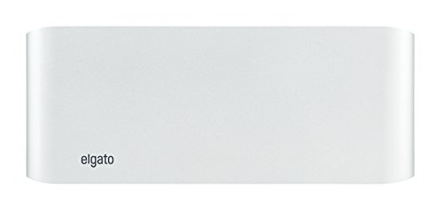 Elgato Thunderbolt 3 Dock inkl. 50 cm Thunderbolt-3-Kabel, 40Gb/s, lädt MacBook Pro mit bis zu 85 Watt auf, Unterstützung für zwei 4K-Monitore, 2x Thunderbolt 3 (USB-C), 3x USB 3.0, separate Tonein-/Ausgänge, Gigabit Ethernet, Aluminumgehäuse, für Mac - 3