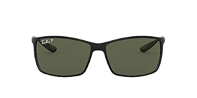 Ray-Ban Liteforce Montures de Lunettes, Noir (Matte Black/Polar Green), 62 Homme