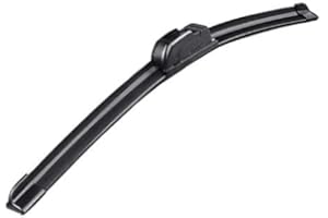 AUTOZOCO Escobilla limpiaparabrisas coche delantero 37.5 cm negro modelo limpiaparabrisas universal compatible con la gran mayoría de vehiculos