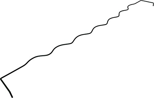 Preisvergleich Produktbild RABATTENRAND 1192730 Wellen 100cm