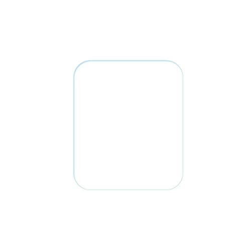 [2 Stück] Apple Watch 38mm Schutzfolie, EUGO Panzerglas Folie Unterstützt 3D Touch Displayschutzfolie für Apple Watch 38mm – Transparent - 3