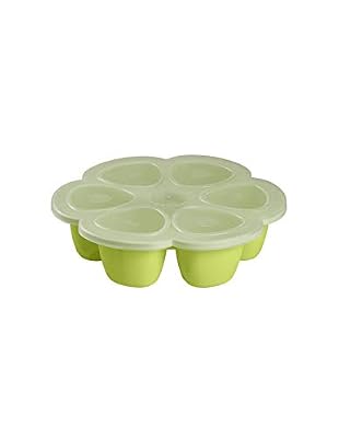 Smile&Green ツ Smile&Green [2] Bac silicone congélation pour repas bébé 7 portion silicone bébé, boite repas compartiment pot conservation bébé Facile à remplir et à nettoyer écologique et zéro déchets