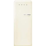 Smeg FAB28LCR3 frigo combine Autonome Crème 270 L A+++ - Frigos combinés (Autonome, Crème, Gauche, 110°, Verre, 270 L)