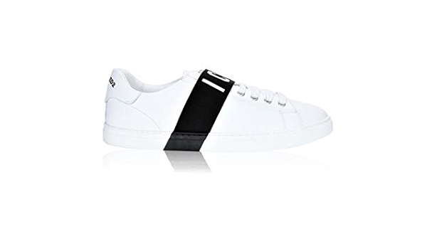 Sneakers Dsquared2 icon ibra SNM000501504180M536 bianco - nero rosso |  FRMODA.com