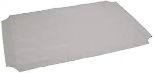 AmazonBasics Elevated Cooling Pet Bed Replacement Cover - Medium, Grey