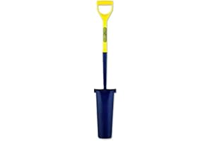 PDL -Pegdev - Carters Newcastle Drainer Grafter Post Shovel Spade - Poly Fibre Polyfibre c/w Lug - Solid Forged for Superior Strength.