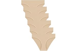 FINETOO 6 Pezzi Slip Senza Cuciture Donna Pantaloni a Vita Bassa Mutande Invisibili Biancheria Intima Sexy Biancheria Intima Comoda Mutandine Bikini Confezione Multipla