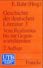 Image de Geschichte der deutschen Literatur 3. Vom Realismus bis zur Gegenwartsliteratur