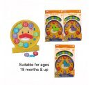 TEACH TIME PUZZLE CLOCK by FUN TIME TIME TEACHING PLUS SHAPE SORTING