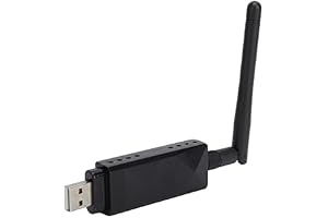 AR9271 Trådlöst Nätverkskort, AR9271 Trådlöst NetCard USB Avtagbar 2DBI Antenn WiFi -adapter med Lång Batteritid för PC eller Mac, för Stationär eller Bärbar Dator